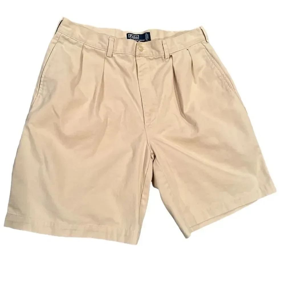 Polo Ralph Lauren Chino Shorts Tyler Short Size Large Khaki